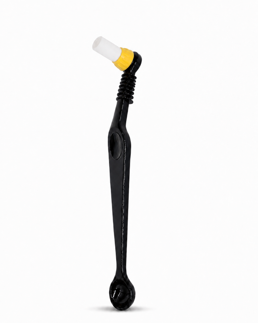 Espresso Machine Cleaning Brush, Coffee Machine Group Head Cleaning Tool with Angled Handle, Steam Wand & Portafilter Cleaning Brush for Espresso Machines