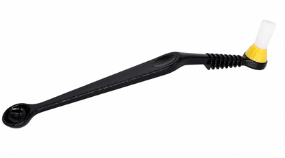 Espresso Machine Cleaning Brush, Coffee Machine Group Head Cleaning Tool with Angled Handle, Steam Wand & Portafilter Cleaning Brush for Espresso Machines