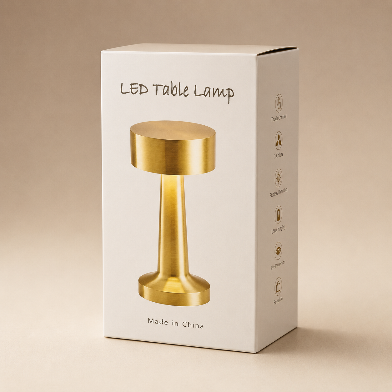 Cordless Rechargeable LED Table Lamp, Keep Power for 72H Table Light, Waterproof Touch Portable Dimmable LED Table Lamp for Restaurant, Hotels, Cafes, Bars and Dining Tables